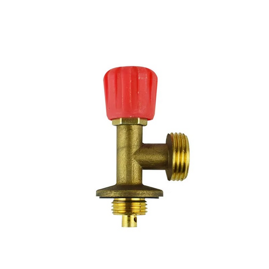 Robinet tête rouge faitout