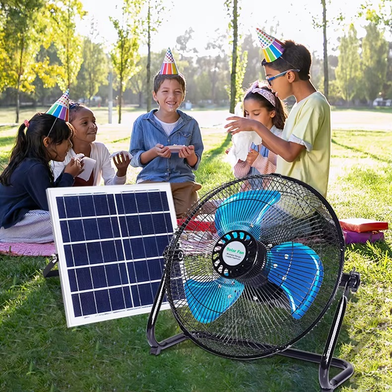 Ventilateur solaire réglable 25W