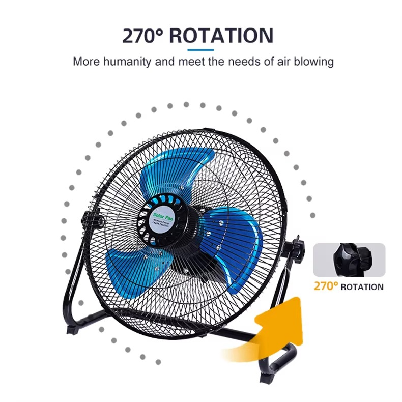 Ventilateur solaire réglable 25W