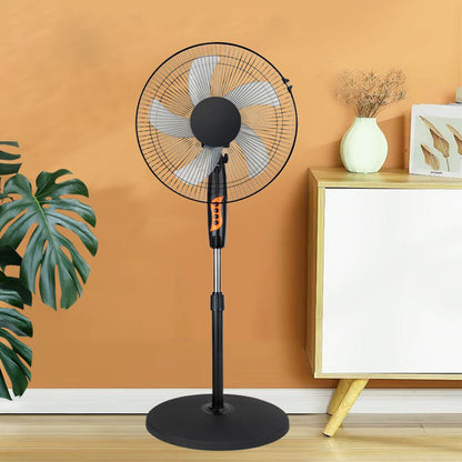 Ventilateur Solaire 16 Pouces avec Câble de Batterie