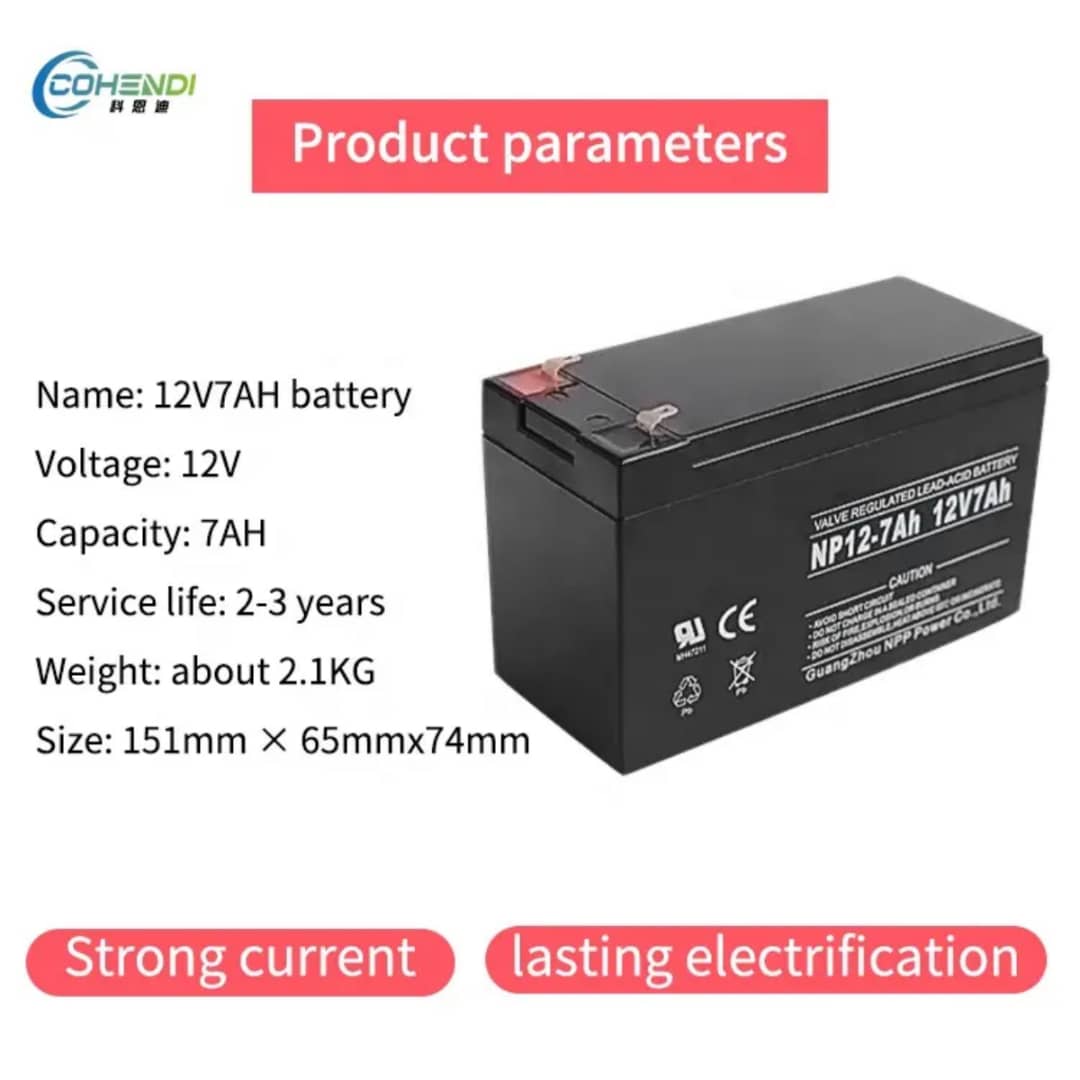 Batterie Solaire 12V 7Ah